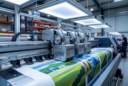 Banner, poster and roll-up large format printing