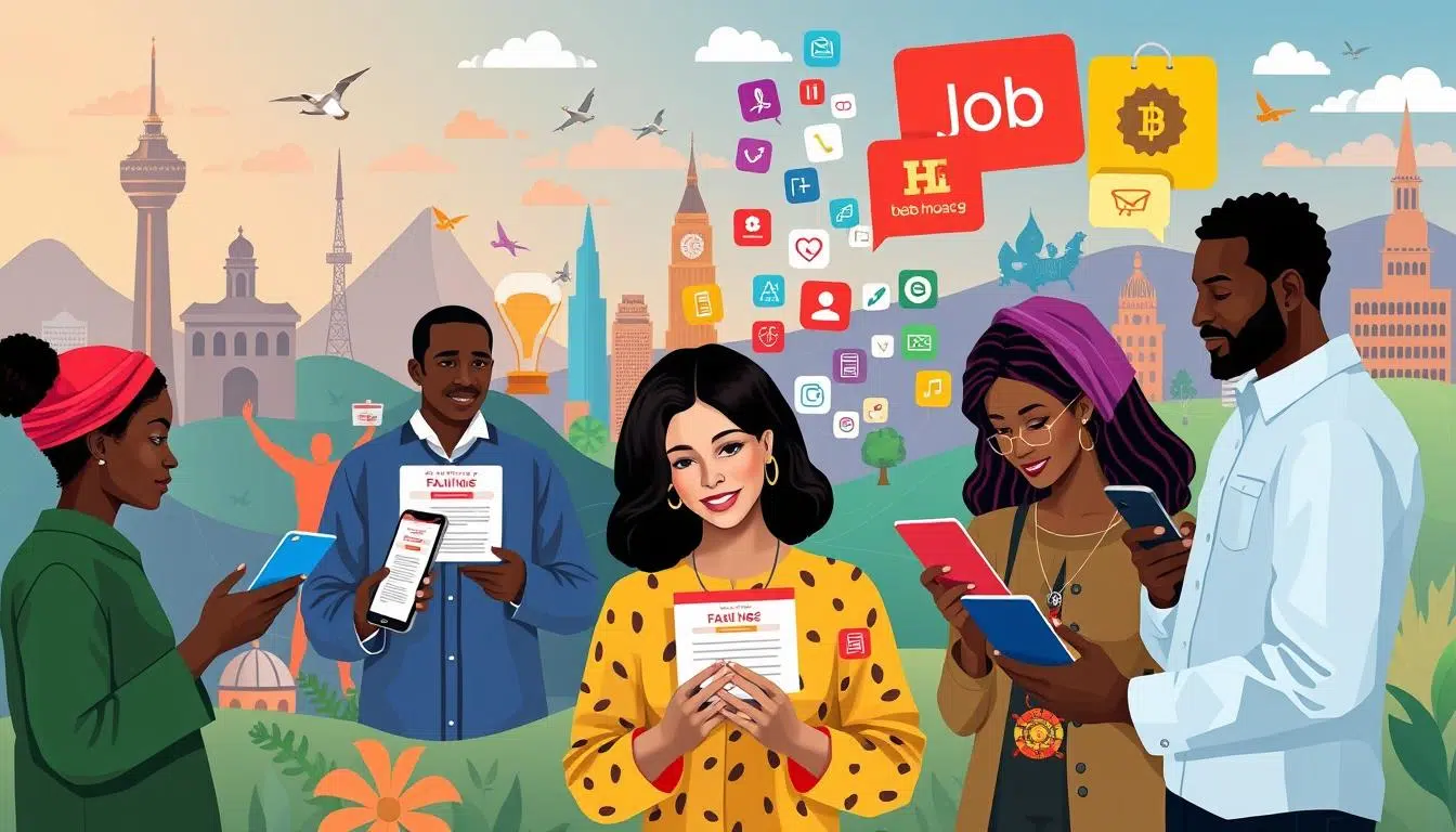 Online job and university application assistance